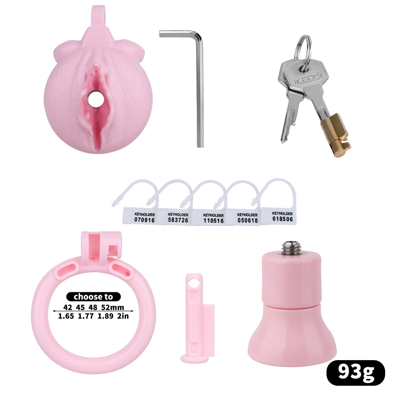Super Realistic Clitoris Chastity Cage