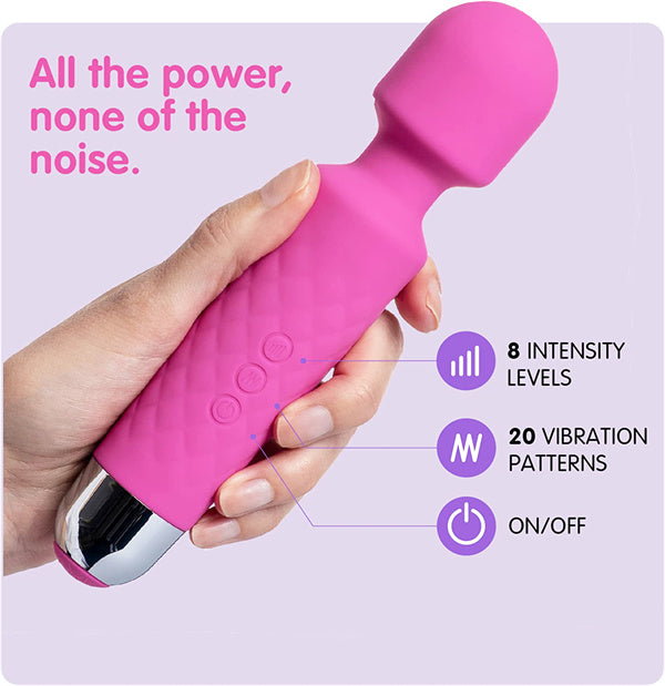 Regular Wand Vibrator Hot Pink