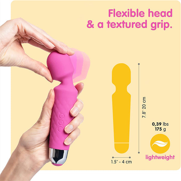 Regular Wand Vibrator Hot Pink