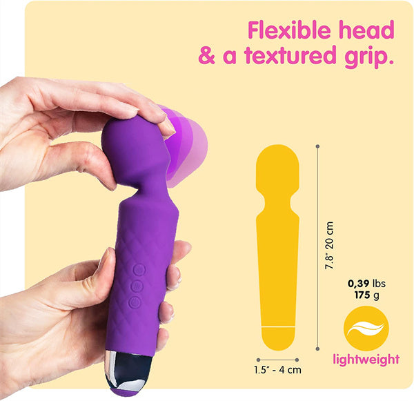 Regular Wand Vibrator Purple