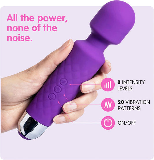 Regular Wand Vibrator Purple