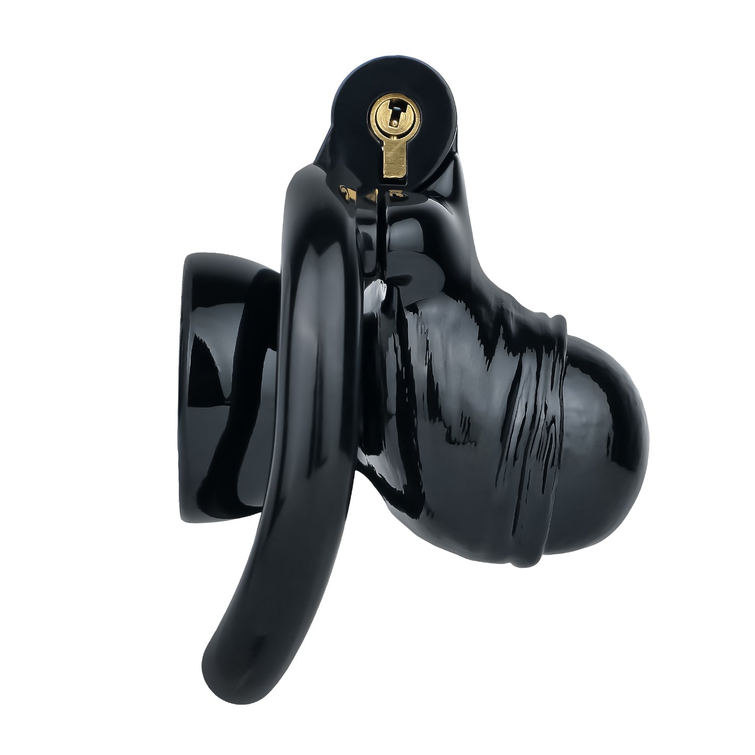 Bionic-Texture Inverted ABS Chastity Cage