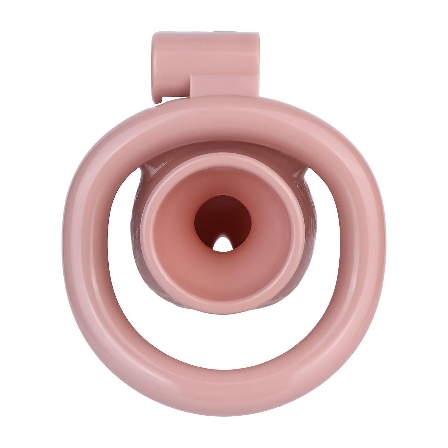 Bionic-Texture Inverted ABS Chastity Cage
