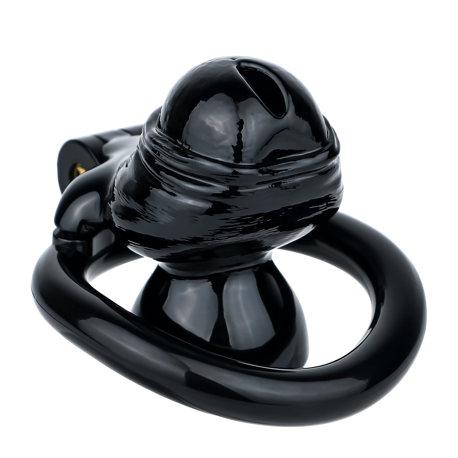 Bionic-Texture Inverted ABS Chastity Cage