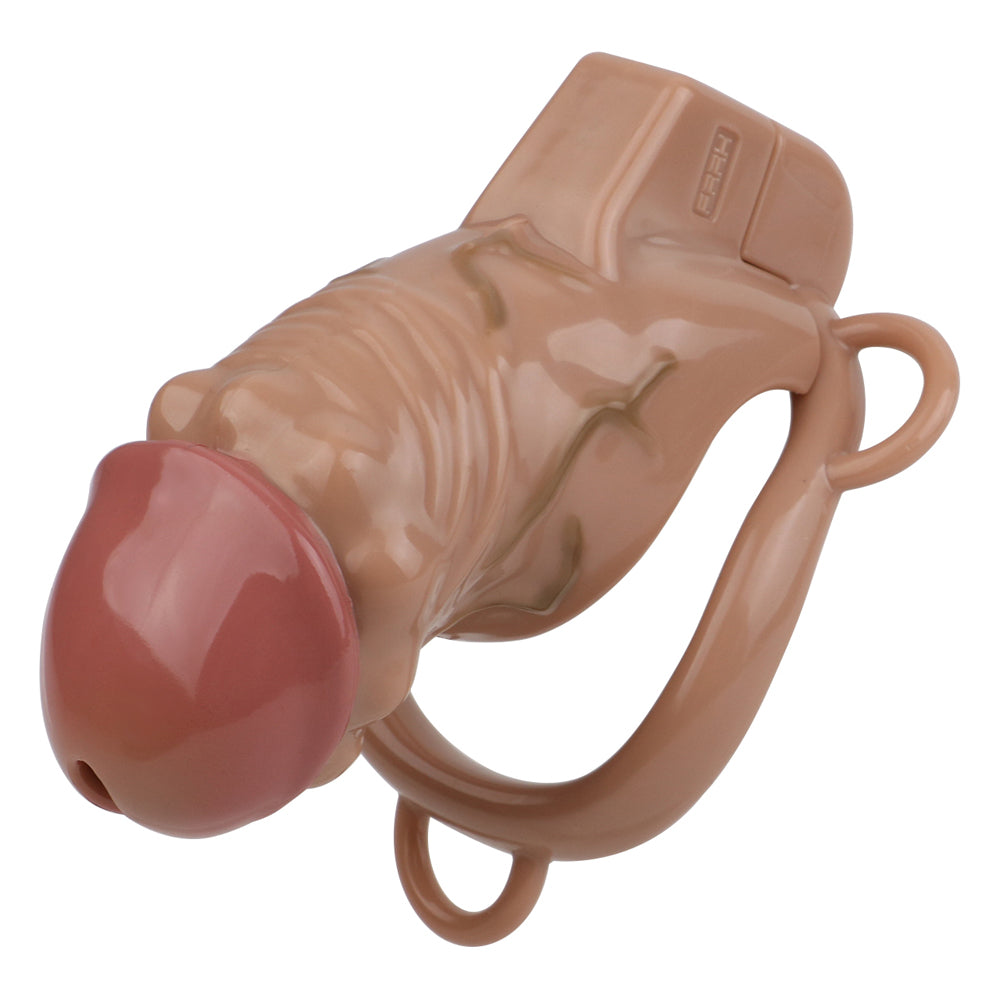 Realistic Penis Resin Chastity Cage