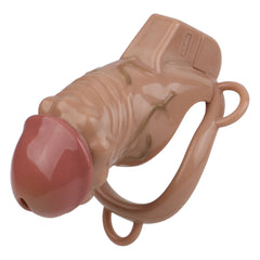 Realistic Penis Resin Chastity Cage