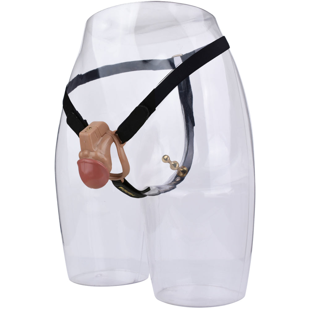Realistic Penis Resin Chastity Cage