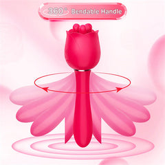 Clitoral Kneading G-Spot Dildo Rose Toy Malcolm