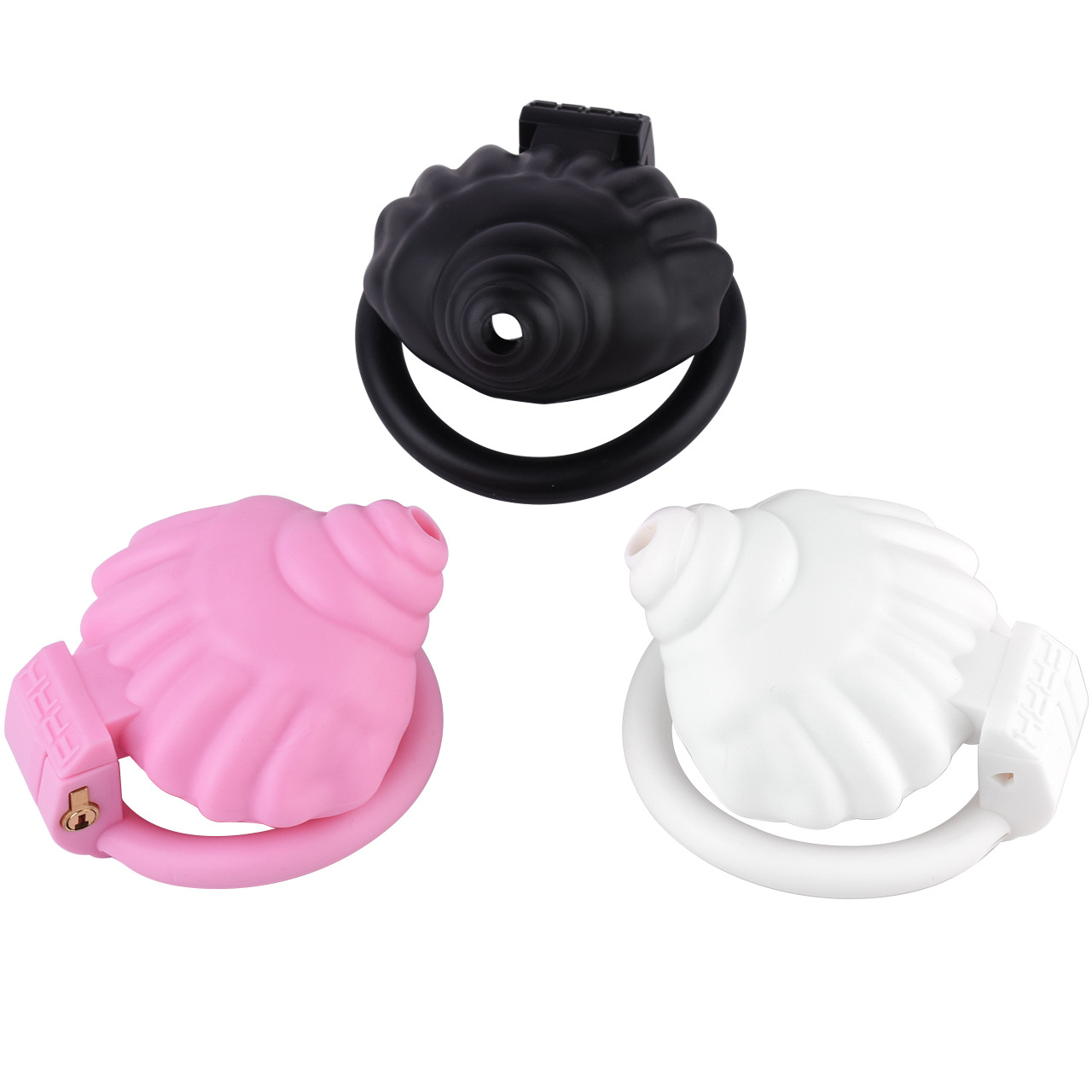 Scallop Goddess Chastity Cage