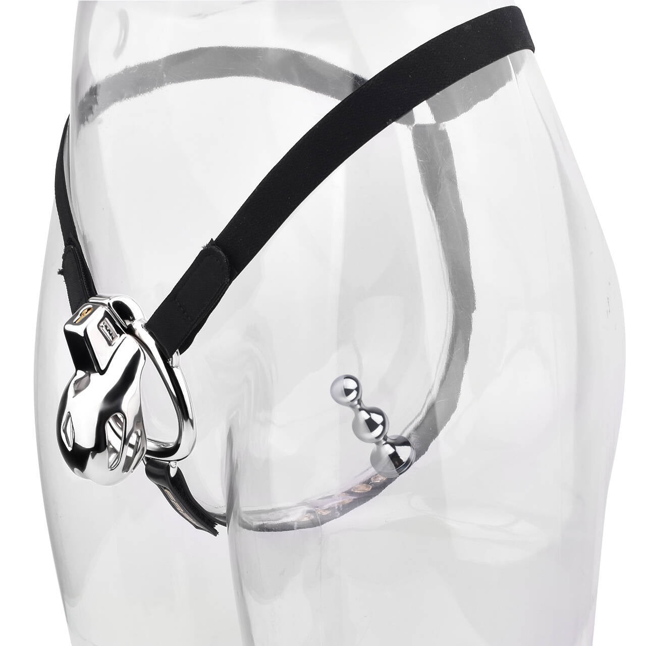 Premium Chastity Cage With Strap