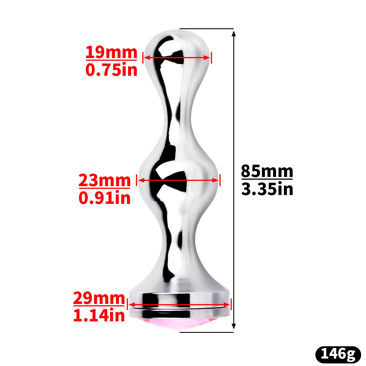 Premium Chastity Cage With Strap