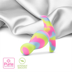 3.5 Inch Butt Plug Dildo Kaleido Lime
