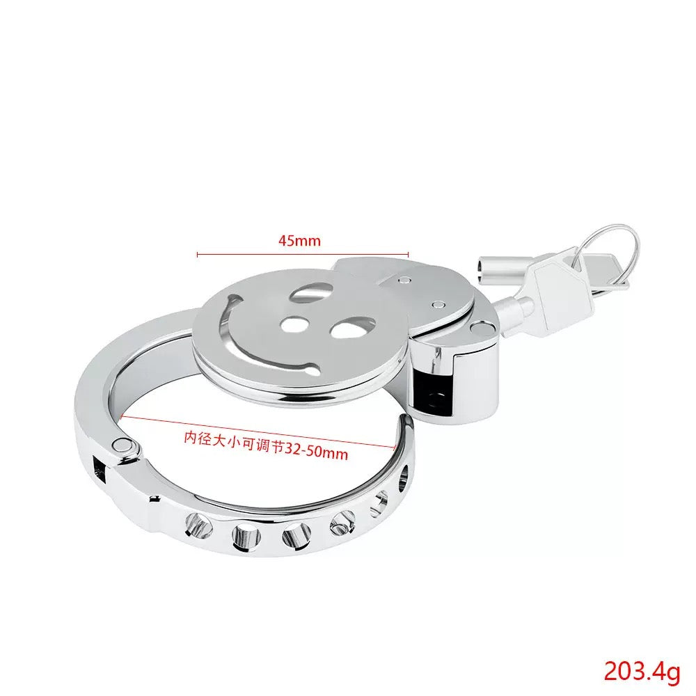 Smile pattern inverted flat cage with listed 203.4 g weight

