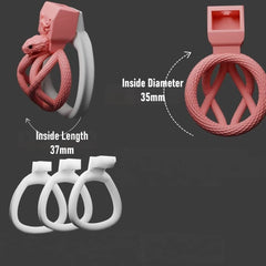 Snakes Entwined Cock Cage