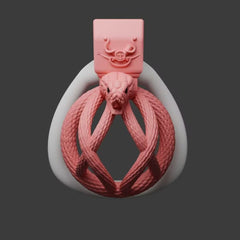 Snakes Entwined Cock Cage