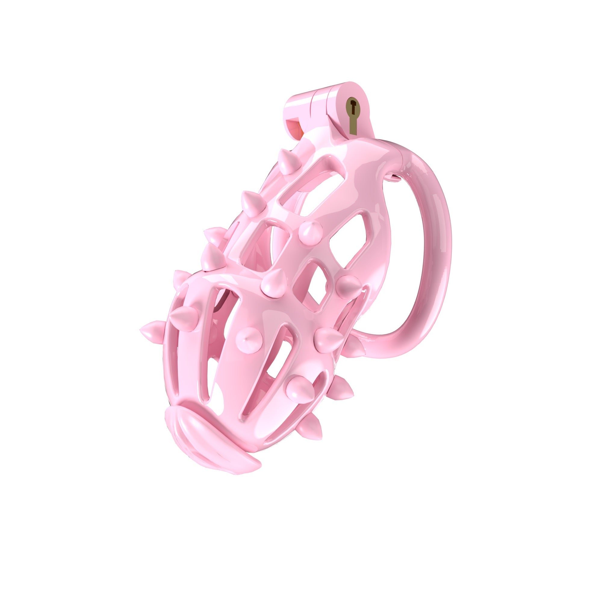 Stripe Cobra Chastity Kits with Spikes pegs