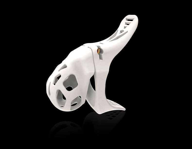 Elegant Swallow Tail Male Chastity Cage