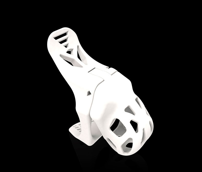 Elegant Swallow Tail Male Chastity Cage