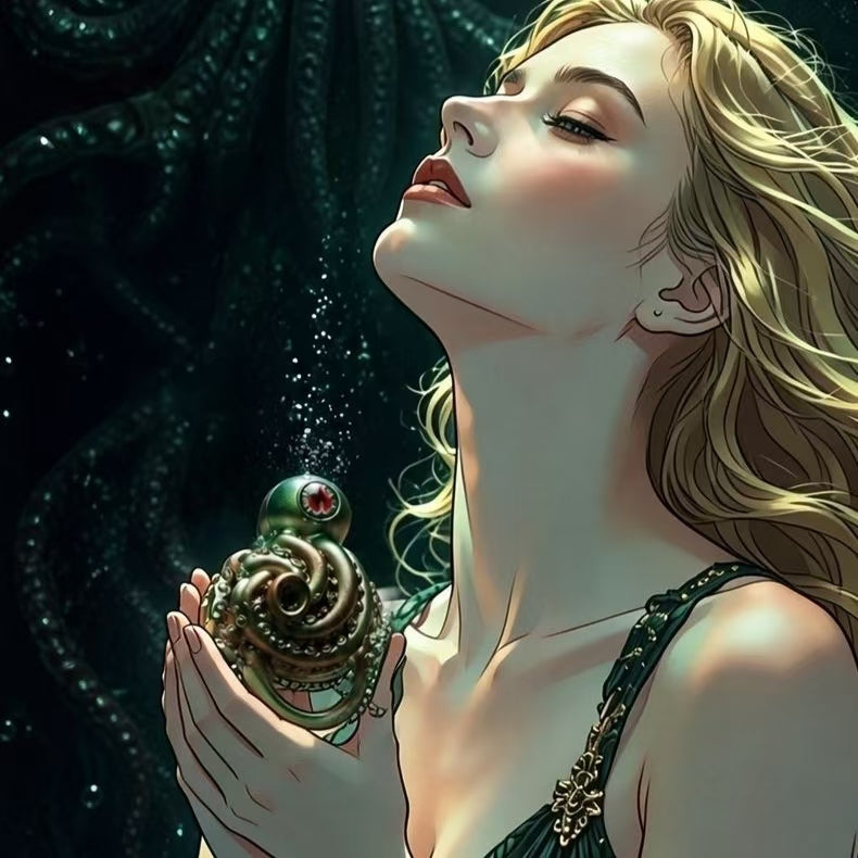 Cthulhu Eye Tentacle Resin Chastity Cage
