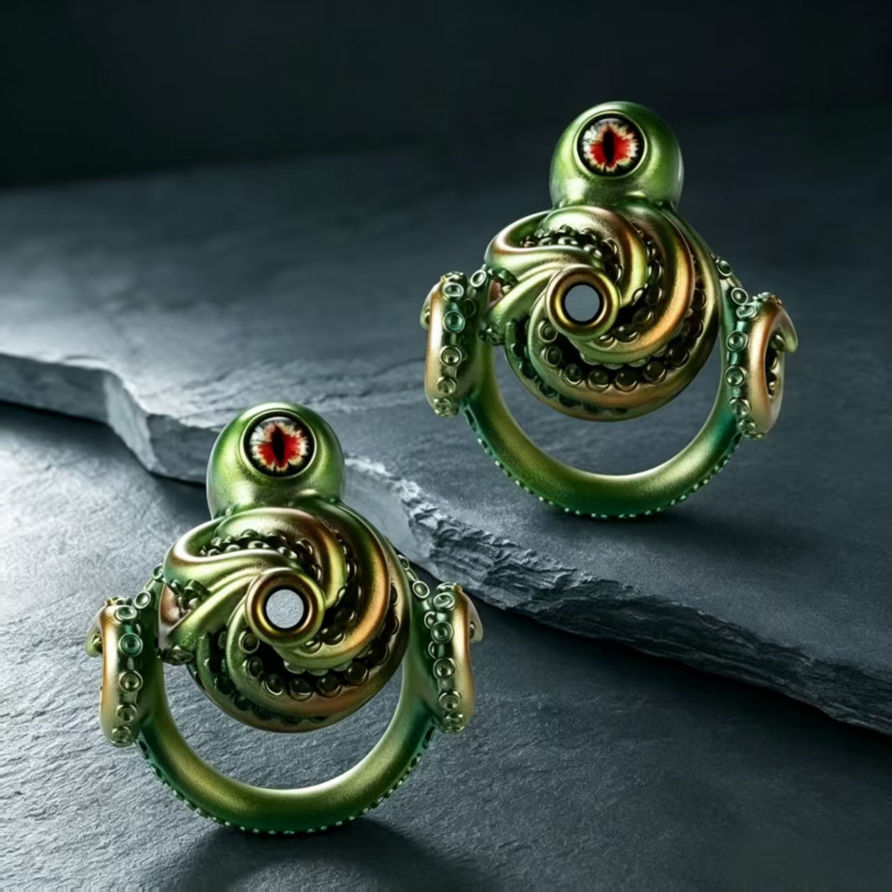 Cthulhu Eye Tentacle Resin Chastity Cage