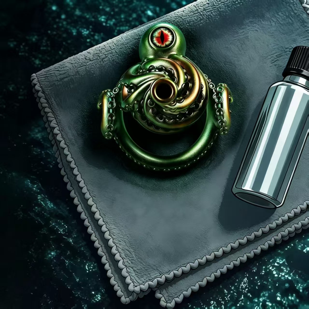 Cthulhu Eye Tentacle Resin Chastity Cage