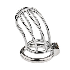 The Siebe Bonnet open-bar cage with integrated lock and round base ring
