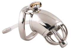 S89 urethral stainless steel chastity cage in standard size
