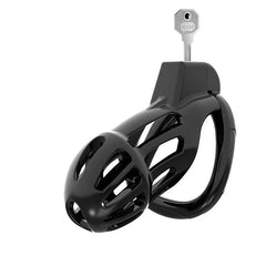 Vertical-Slot Vented Resin Chastity Cage