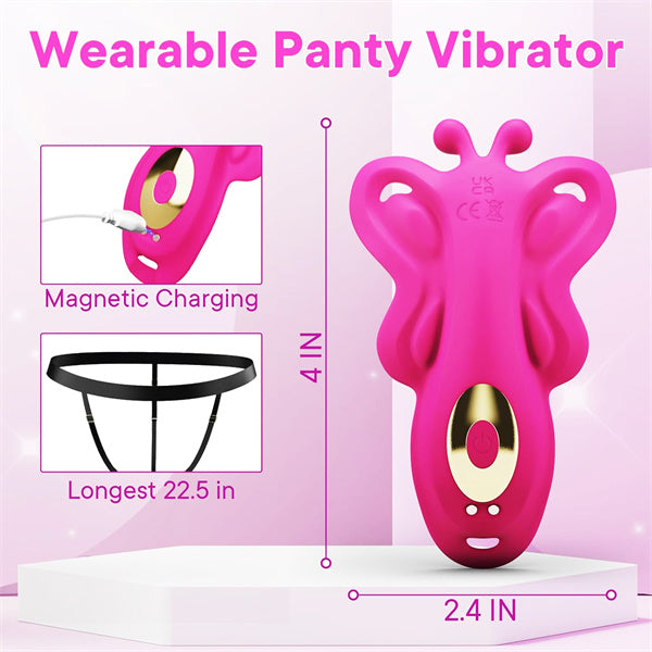 App Remote Control Thong Panty Wearable Vibrator