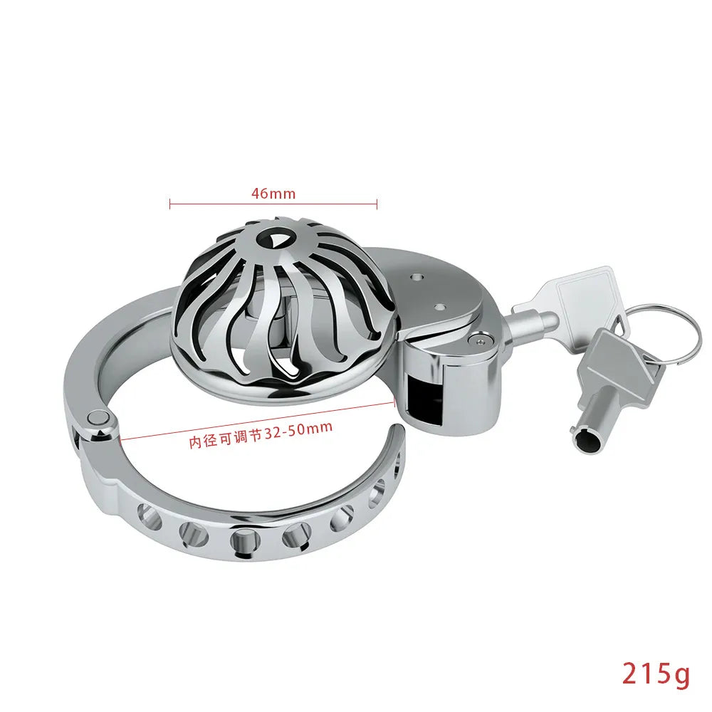 ZC-193 46 mm dome, 32–50 mm adjustable ring and listed 215 g weight
