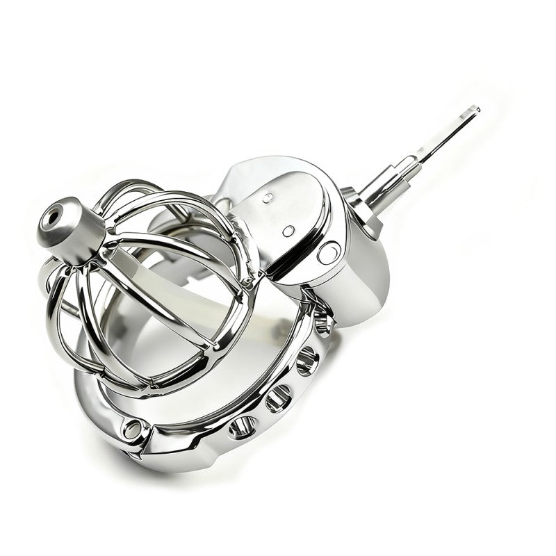 Top angle of adjustable urethral stainless steel cage
